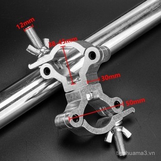 Ống thép tròn, đầu nối xoay hợp kim nhôm, khóa kết nối ống giàn giáo 20/25/32/50mm BXHY