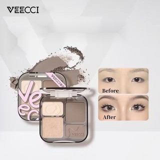 Veecci Phấn Bắt Sáng Tạo Khối Trang Điểm Lấp Lánh Chất Lì Lâu Trôi Chống Nhòe