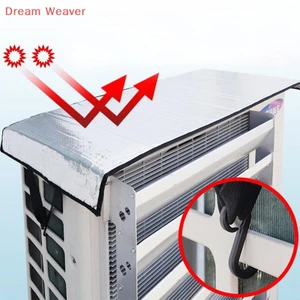 Vỏ điều hòa không khí chống mưa ngoài trời Vỏ làm sạch chống bụi chống tuyết Điều hòa không khí Giữ dụng cụ làm sạch mới