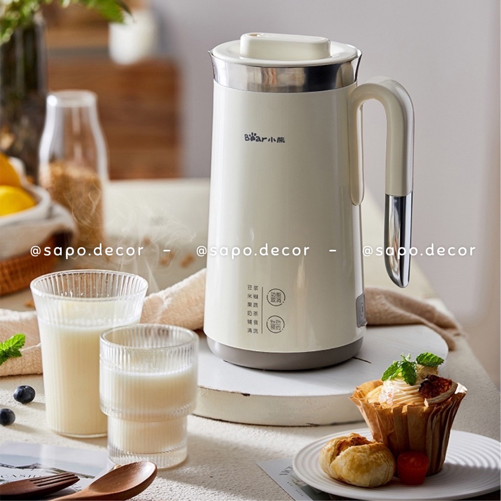 Máy Làm Sữa Hạt Bear Mini Chính Hãng 600ml - Sapo Decor 144 ...