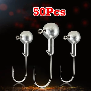 Set 50 / 25 / 10 Lưỡi Câu Cá Bằng Thép carbon Cao Cấp 1g - 20g