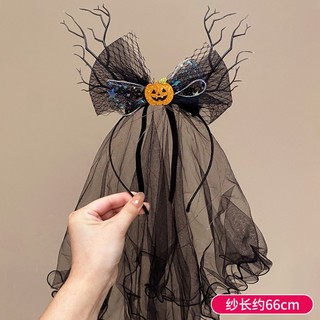 1 Băng Đô Phát Sáng Trong Bóng Tối Hóa Trang Cô Dâu Ma Cho Bé Gái