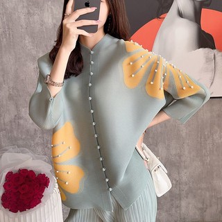Áo cardigan Xếp Ly Tay Cánh Dơi Thời Trang Mùa Hè 2023 Cho Nữ