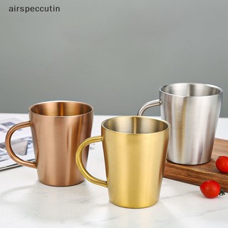 Cốc Uống Bia Hai Lớp Bằng Thép Không Gỉ 300ml