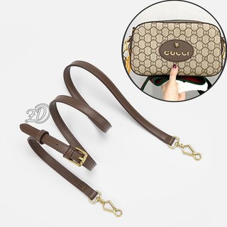 Dây đeo túi xách, thích hợp cho túi xách hoa cũ ophidia nách ngắn dây đeo vai có thể điều chỉnh mở rộng dây đeo vai tốt pu thắt lưng