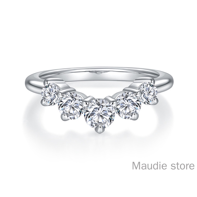 Women's 925 Silver Wedding Ring by maudie.vn