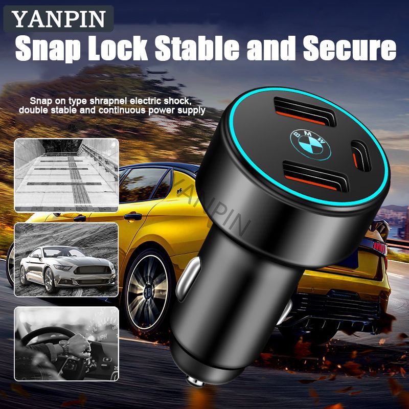 Củ Sạc Nhanh 120w Cho Xe Ô Tô bmw f30 f20 f10 e34 e46 e60 e90 e36 x1 x3 x5 g20 g30