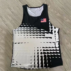 Thể Thao Chạy Bộ Xe Tăng Top Nam Chạy Singlet Nhanh Khô Singlet Co Giãn Thể Thao Chạy Bộ Thể Dục