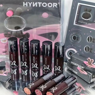 HYNTOOR Son bóng son bóng làm sáng đường viền môi dầu dưỡng môi son môi