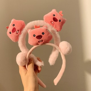 Dễ Thương Băng Đô Rửa Mặt Trang Điểm Bằng Vải Bông Nhỏ Nhắn Đáng Yêu Dành Cho Bạn Nữ