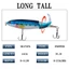 1 Mồi Câu Cá Giả Hình Cá Mắt 3d Cứng 35.2g / 14cm