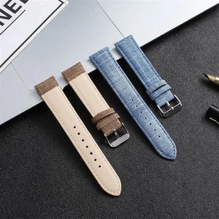 Dây Đồng Hồ Đeo Tay 10-22mm 10mm 12mm 14mm 16mm 18mm 20mm 22mm y2k Bằng Vải denim Phong Cách Cổ Điển Dành Cho Nữ