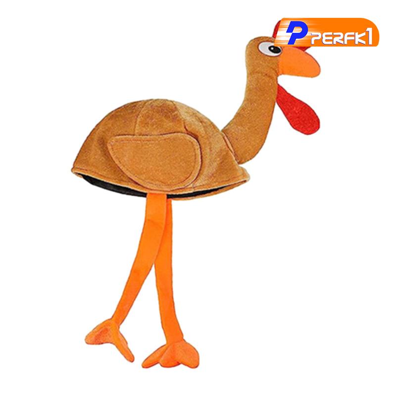 Thổ Nhĩ Kỳ Gobbler Mũ Mũ Thổ Nhĩ Kỳ Trot Mũ Đạo Cụ Ảnh Mũ Gà Cho Xmas Lễ Tạ Ơn Cosplay Halloween Trang Phục