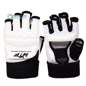 Găng tay chân bằng da Taekwondo Sparring Karate Bảo vệ mắt cá chân Gear Boxing Võ thuật bảo vệ chân Tất dành cho người lớn Kid mới
