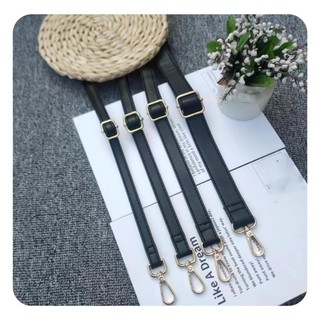 Dây Đeo Túi Xách Bằng Da Màu Đen Dài 70-135cm