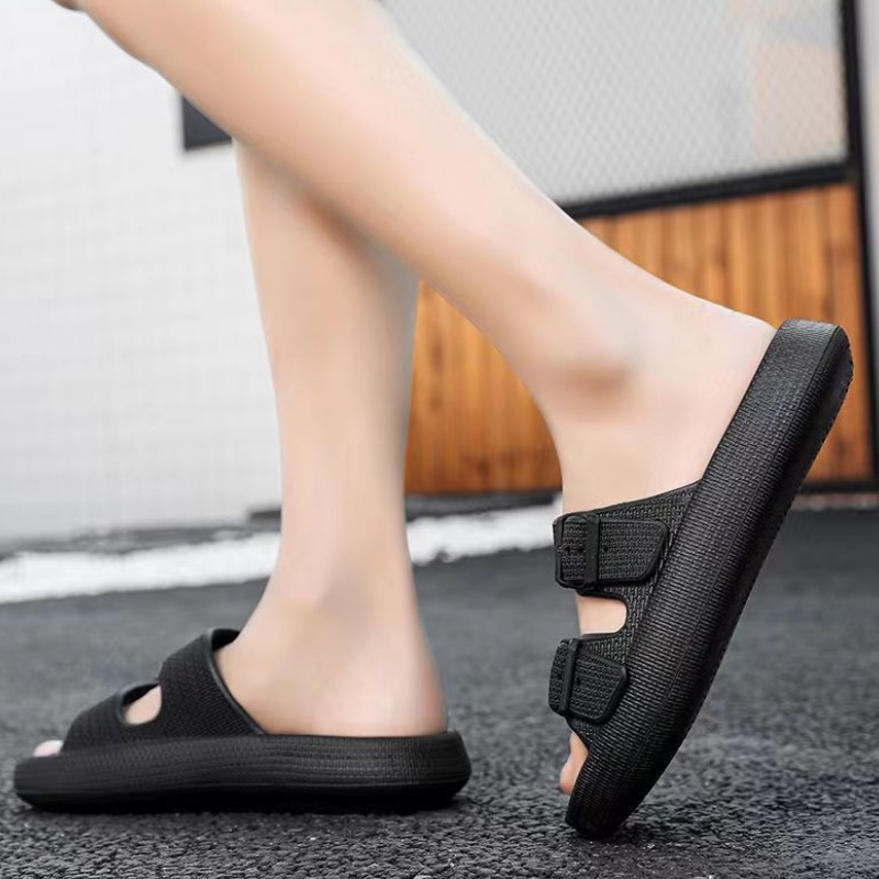 Mềm Dép Xỏ Ngón Đi Trong Nhà Đế Dày Thoải Mái Chống Trượt Có Khóa Điều Chỉnh Được Cho Nam