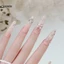 Hộp Hạt Cườm Kim Loại 0.4mm-3mm Màu Vàng / Bạc / Trắng Trang Trí Móng Tay 3D