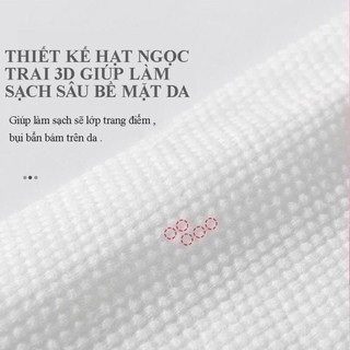 Khăn mặt cuộn, Bông mút bọt biển siêu mềm rửa mặt 12 miếng, Skincare