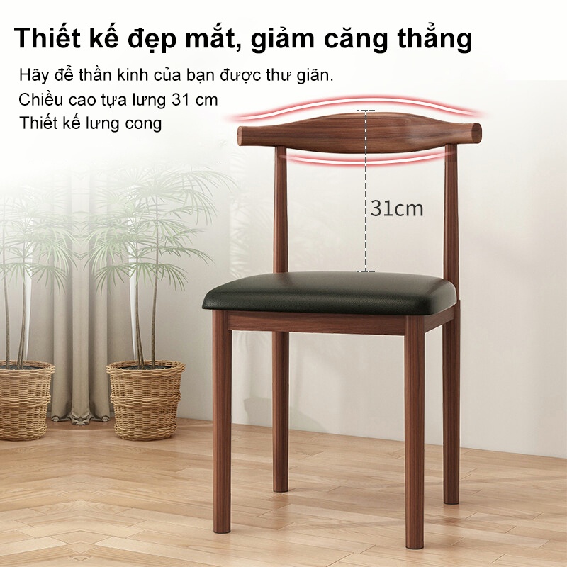 SUNNY Ghế làm việc đệm phong cách Bắc Âu đại thích hợp mọi không gian Ghế tựa lưng