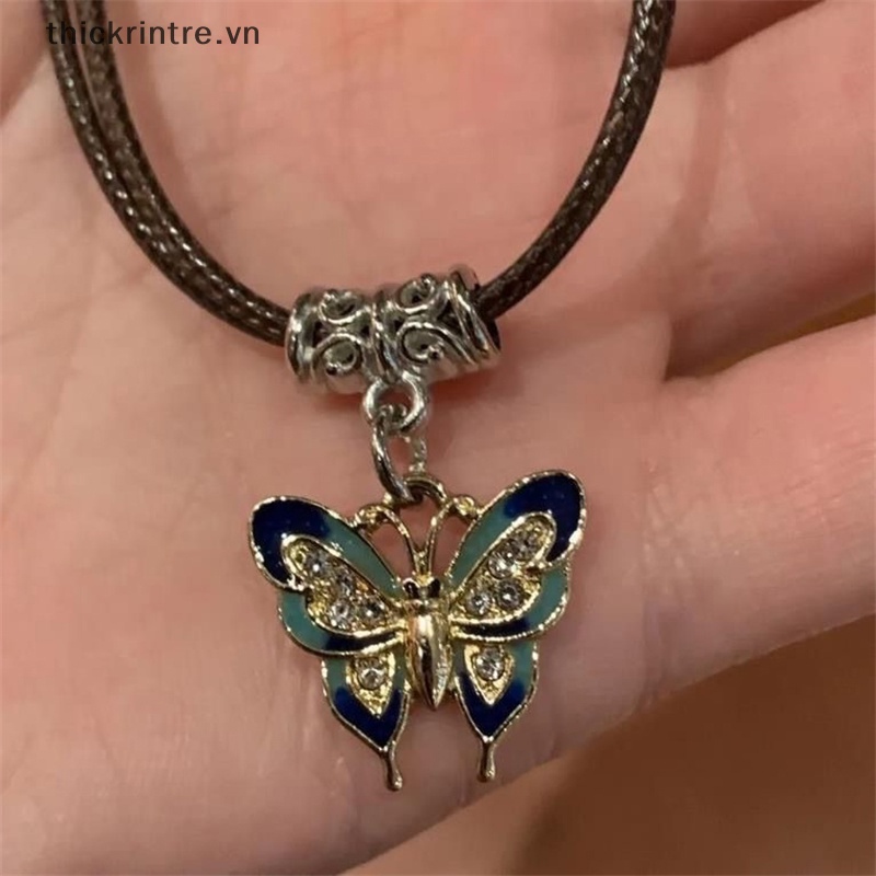 THI Phong Cách Trung Hoa Vintage Màu Mặt Dây Chuyền Vòng Cổ Hạt Dây Xích Choker Bộ Trang Sức Thời Trang Cho Nữ Quà Tặng Phụ Kiện VN