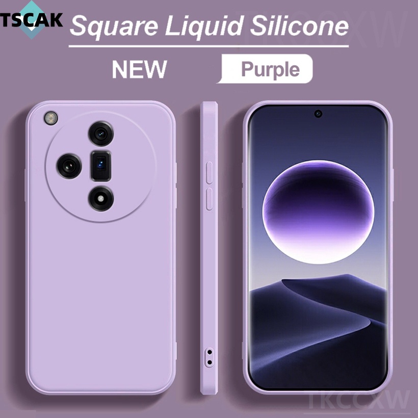 Ốp Điện Thoại Silicon Dẻo Chính Hãng Chống Sốc Dành Cho OPPO Find X7 Ultra X6 Pro