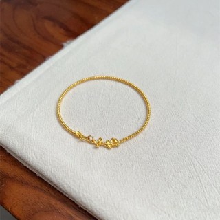 Vòng tay nữ Osmanthus đính kim cương thủ công truyền thống Thiết kế Niche cổ điển Trang sức phong cách Trung Quốc mới