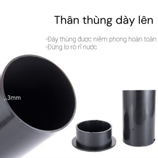 Hộp Đập Bã Cà Phê Dạng Đứng Ống Tròn Cao, Thùng đựng bã cà phê đứng, Cho Nhà Bếp Gia Đình Và Nhà Hàng
