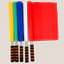 Cờ trọng tài DUSKGLOW, Cờ Linesman chuyên nghiệp nhiều màu, có tay cầm miếng bọt biển chống nước Phát hành cờ Bóng chuyền Đồ dùng bóng đá