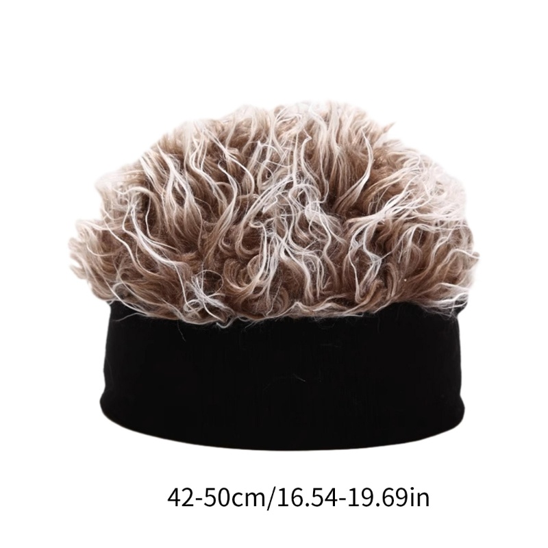 FL Dễ Thương Perm Cap Hip Hop Mũ Tóc Giả Cho Bé Trai Bé Gái Trẻ Em Dạo Phố Mũ Khiêu Vũ