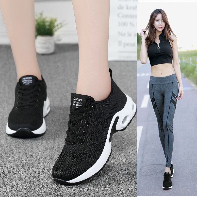 Giày Thể Thao Phối Lưới Thoáng Khí Thời Trang Cho Nữ esws022-65