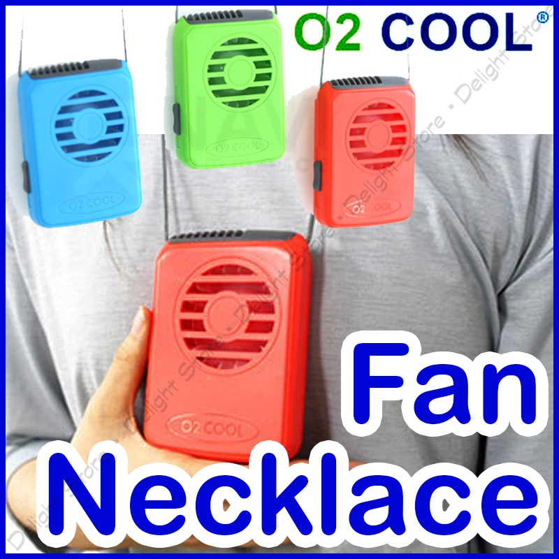 O2COOL FN02001 Portable Mini Cooling Deluxe Necklace Fan Shopee Việt Nam