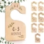 Bộ chia tủ quần áo CHEESELY, Bộ chia quần áo DIY bền bỉ, Quà tặng bằng gỗ Bộ chia kích thước tủ quần áo cho bé