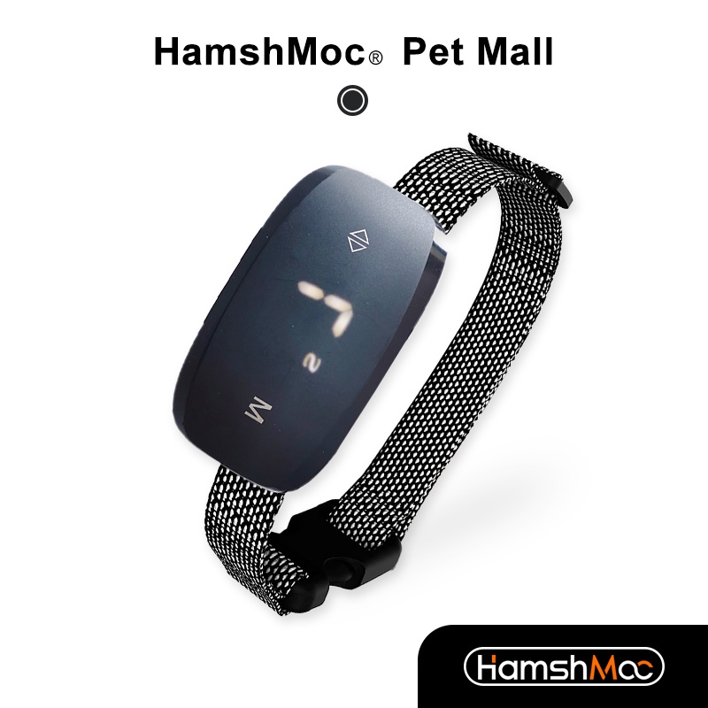 HamshMoc Cổ Chó Thông Minh Điện Chống Trầy Xước Chống Thấm Nước Cổ Thú Cưng Có Thể Điều Chỉnh Tự Động Dừng sủa Chống Cắn Cho Chó Huấn Luyện