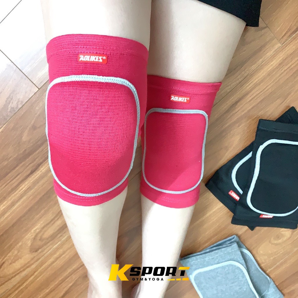 Bảo vệ đầu gối, bó gối hỗ trợ chơi Thể Thao, Gym, Yoga Có Đệm Mút Chống Chấn Thương Đầu Gối