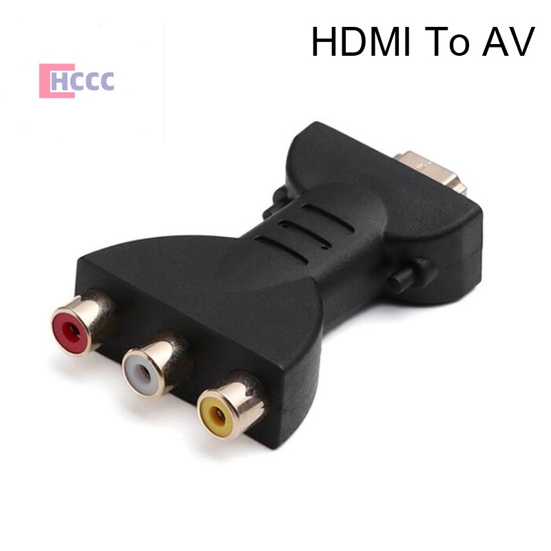 HDMI to AV Converter HDMI to RCA CVBS L/R Video Adapter P HDMI Swi