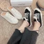 Giày Sục Nữ Zara Đế Độn 2 Màu Đen Kem Siêu Hot