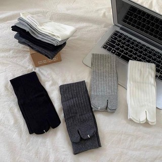 Tất hai ngón Purecotton0,TabIndex nữ, làm từ cotton mềm mại, màu sắc đơn giản