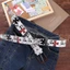 FUHUIOT Dây Da PU Phù Hợp Với Đơn Giản Vintage Đầu Lâu Họa Tiết Đồng Hồ Chữ Thập Pin Khóa Phong Cách Punk Quần Jean Thắt Lưng Nam Phụ Kiện