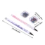 DELMER Wind Flow Sand Pen, Nibs thay thế Không có mực Bút chì viết không giới hạn, Công cụ vẽ tranh Công nghệ màu đen đầy màu sắc Bút vĩnh cửu Đồ dùng vẽ tranh