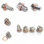 Phích cắm thoát dầu ZENZON, Thép không gỉ có phích cắm chảo dầu nam châm Neodymium, M12 M16 M18 M20 nhẹ có đệm đồng Bu lông đai ốc thoát nước bể phốt từ tính cho Hyundai