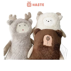 Gấu Bông Mặt Ngố Dê Tuyết Gấu Nâu Grizzly Bear teddy Dễ Thương Haste Quà Tặng Độc Đáo