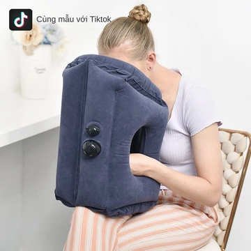 Vải nhung Gối nằm gối bơm hơi Gối U du lịch Máy bay đường dài, tàu hỏa gối ngủ Gối ôm nghỉ trưa cho học sinh
