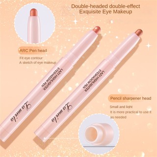 Phấn mắt dạng thỏi Lameila Pearlescent - Phấn mắt dạng thỏi đa năng, vừa tạo khối, vừa làm sáng môi - Trang điểm mắt nhanh chóng, đa năng ღ Trang điểm lấp lánh như cô gái hồng