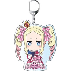 Móc khóa Re:ZERO Starting Life in Another World Subaru Natsuki Rem Ram Emilia Phụ kiện trang trí túi xách Balo