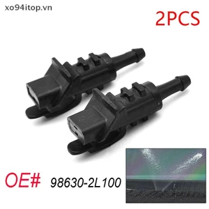 Xoitop 2X Dành Cho I30 MK1 Elantra Lưu Diễn 2007 2008 2009 2010 2011 2012 Kính Chắn Gió Phía Trước Khăn Lau Máy Giặt Vòi Phun Phản Lực 98630-2L100 VN