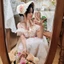 EBINLANDS Gothic Mũ Rơm, Mũ Nơ Ruffle Ren Đi Biển, Phụ Kiện Tóc Handmade Thời Trang Phong Cách Nông Thôn Pháp Mũ Flat Top Cho Người Lớn Trẻ Em Du Lịch Ngoài Trời Mùa Hè