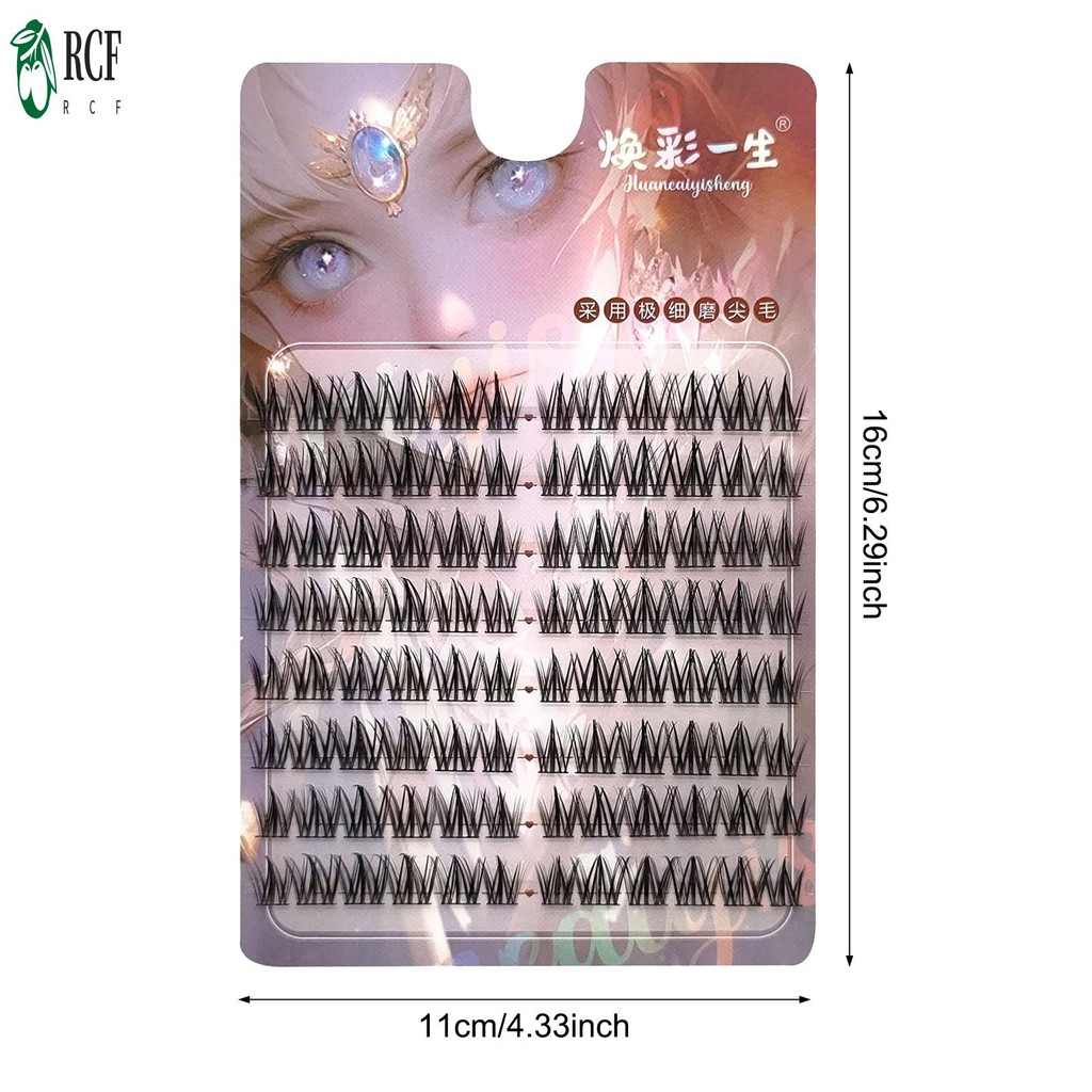Cụm mi tự nhiên màu đen C Curl Wispy Lash Extension