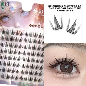 C Curl Wispy Lash Nối dài dải siêu nhẹ Mi giả lâu trôi