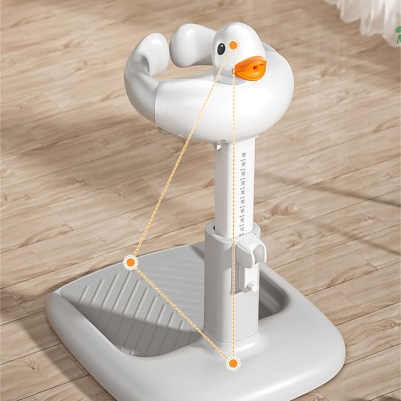 ⚝⚝Richh Lovely Baby Đứng Giá Tắm Tắm Hỗ Trợ Giá Đỡ Chiều Cao Có Thể Điều Chỉnh Unisex