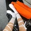 Tất Vớ Cotton Cổ Cao Cột Dây, Vớ Đan Chéo Phong Cách Hiphop QiQiShop